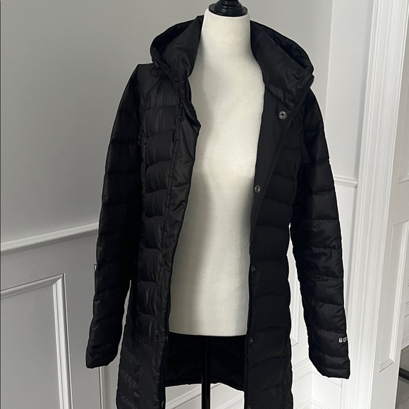 The North Face Goose Down Filled Long Black Puffer Jacket - Picture 9 of 12